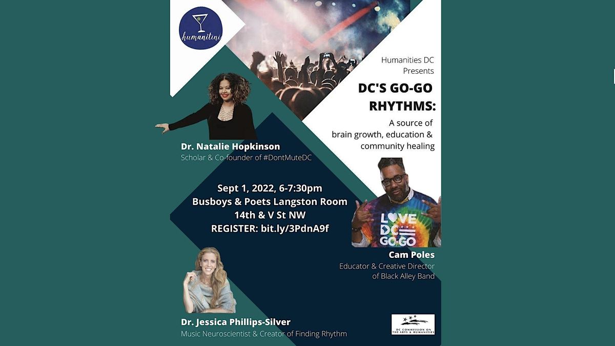 DC's Go-go rhythms:  A source of brain growth, education, community healing