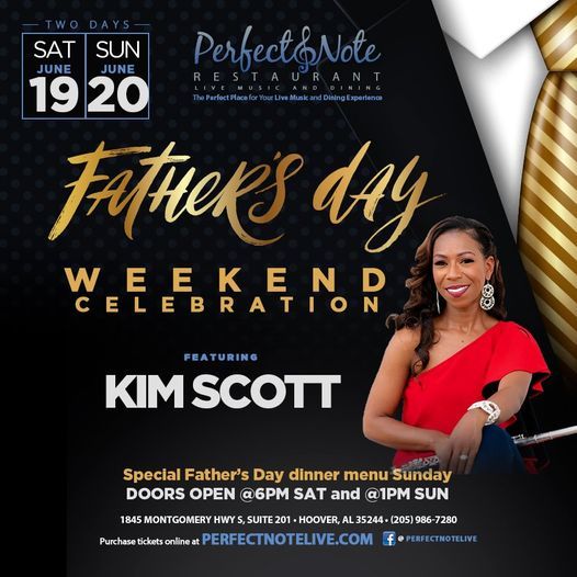 Fathers Day Weekend With Jazz Artist Kim Scott Perfect Note Helena 19 June 2021