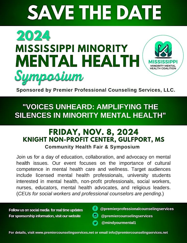 2024 Mississippi Minority Mental Health Symposium