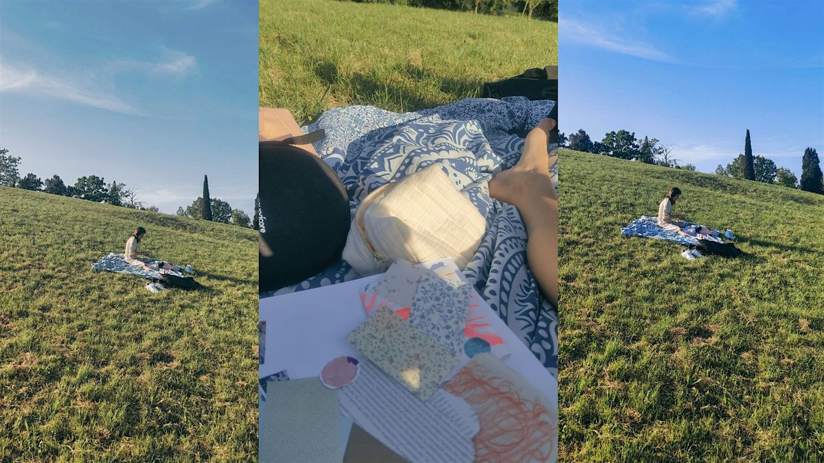 Collage e Aperitivo nel Parco: Esplorazione Creativa