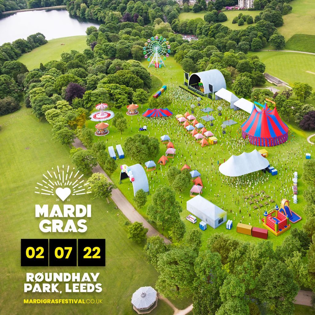 Mardi Gras Festival 2022, Roundhay Park, Leeds, 2 July 2022