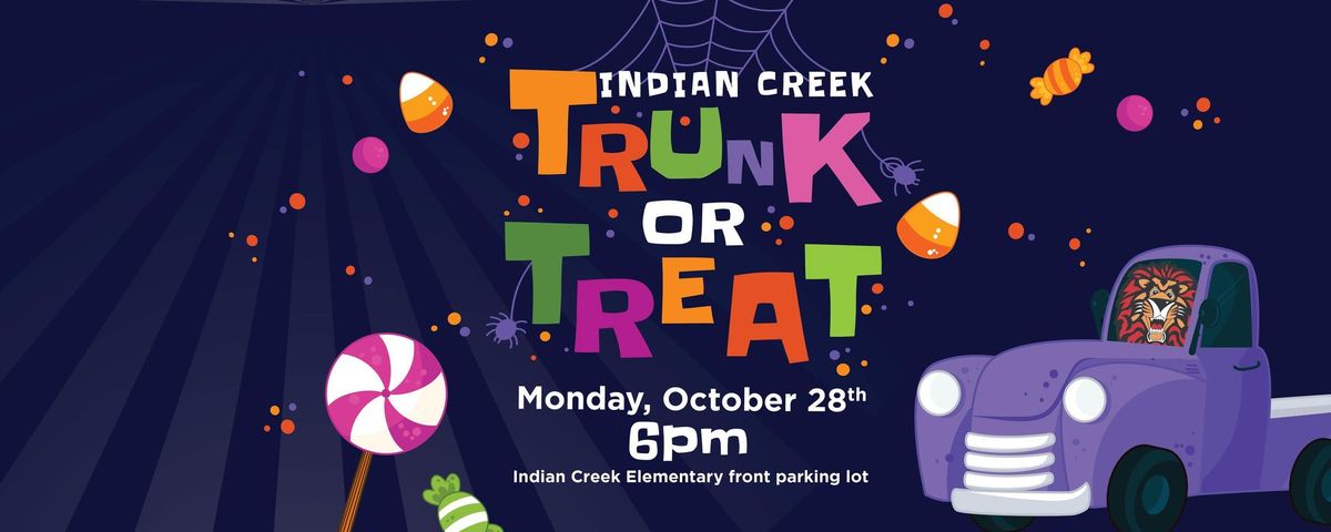 Indian Creek Trunk or Treat