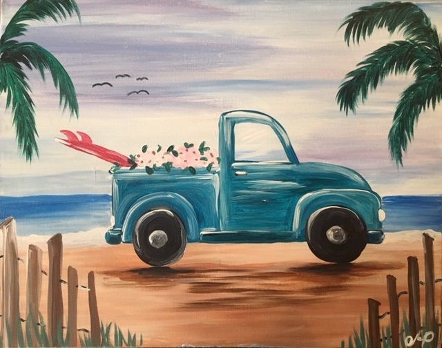 Beach Truck: Folsom Paint Class