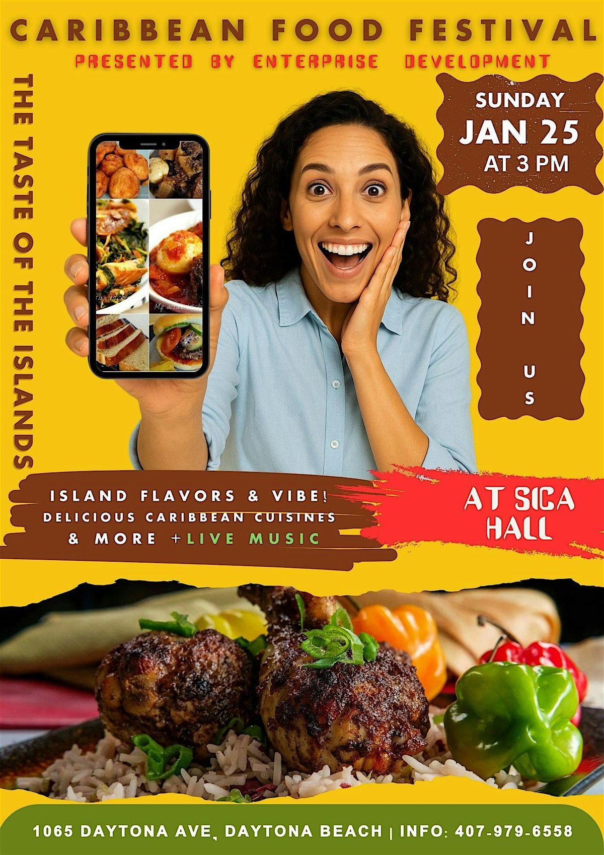 CARIBBEAN FOOD\/MERCH FESTIVAL FUNDRAISING - VENDORS\/SPONSORS