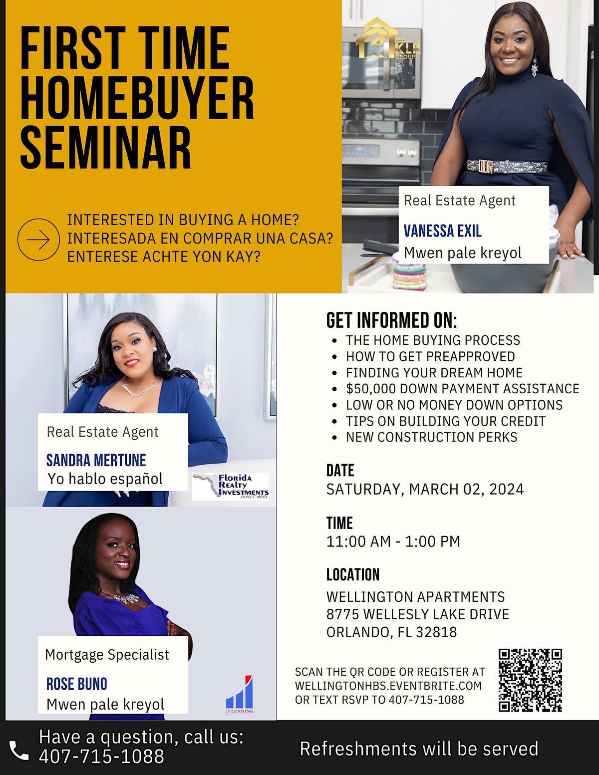 (Multilingual) First Time Homebuyer Seminar