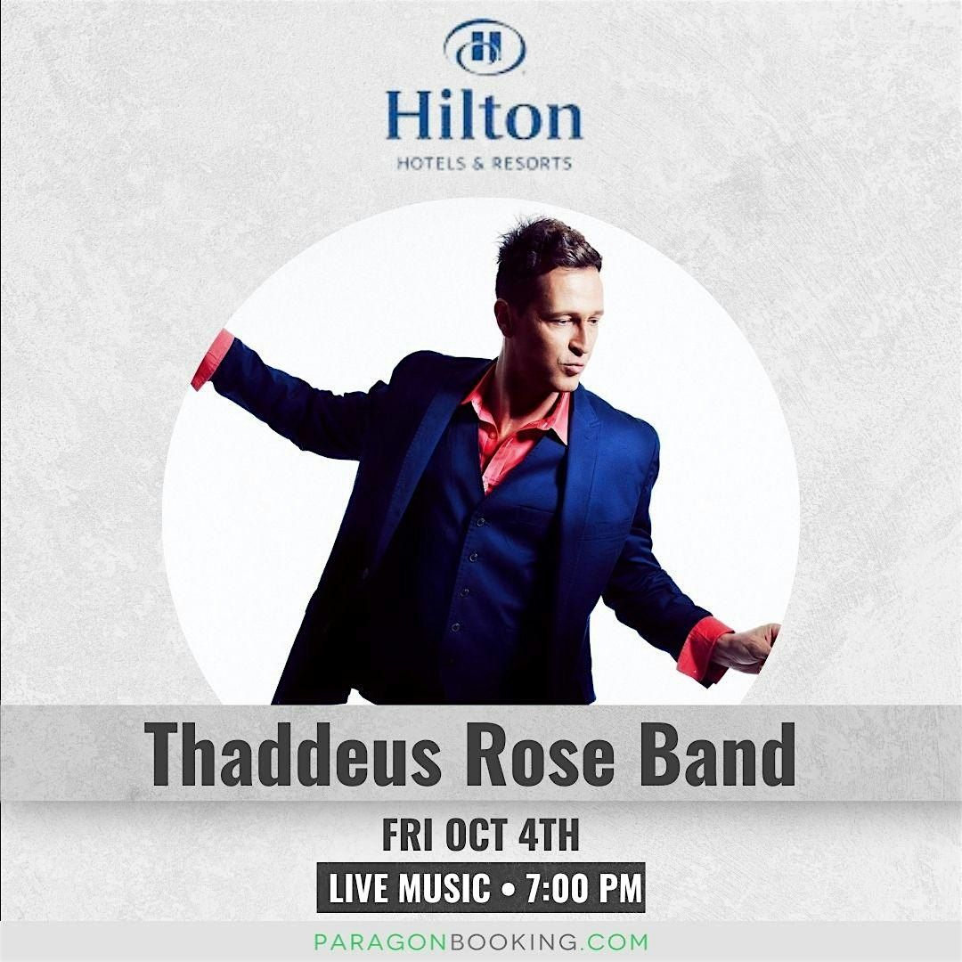 Poolside Oasis Jams :  Live Music in Paradise Valley featuring Thaddeus Rose Band at Hilton Scottsdale Resort & Villas