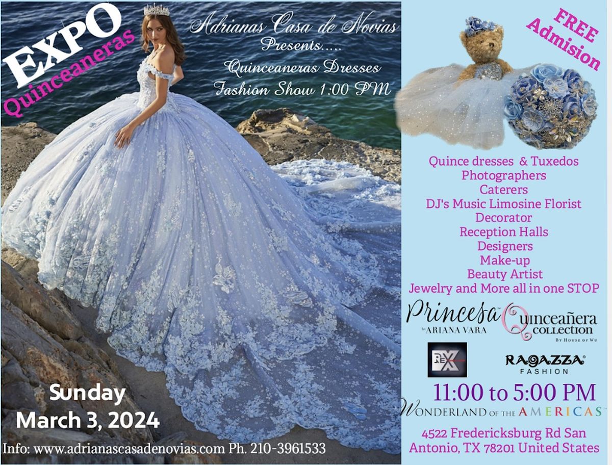 EXPO Quinceaneras 2024, Wonderland of the Americas, Fredericksburg Road