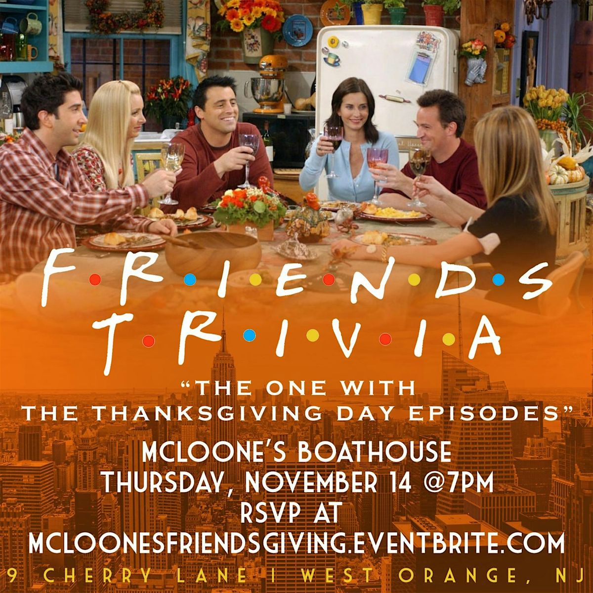 Friends Trivia: The One with the Thanksgiving Episodes