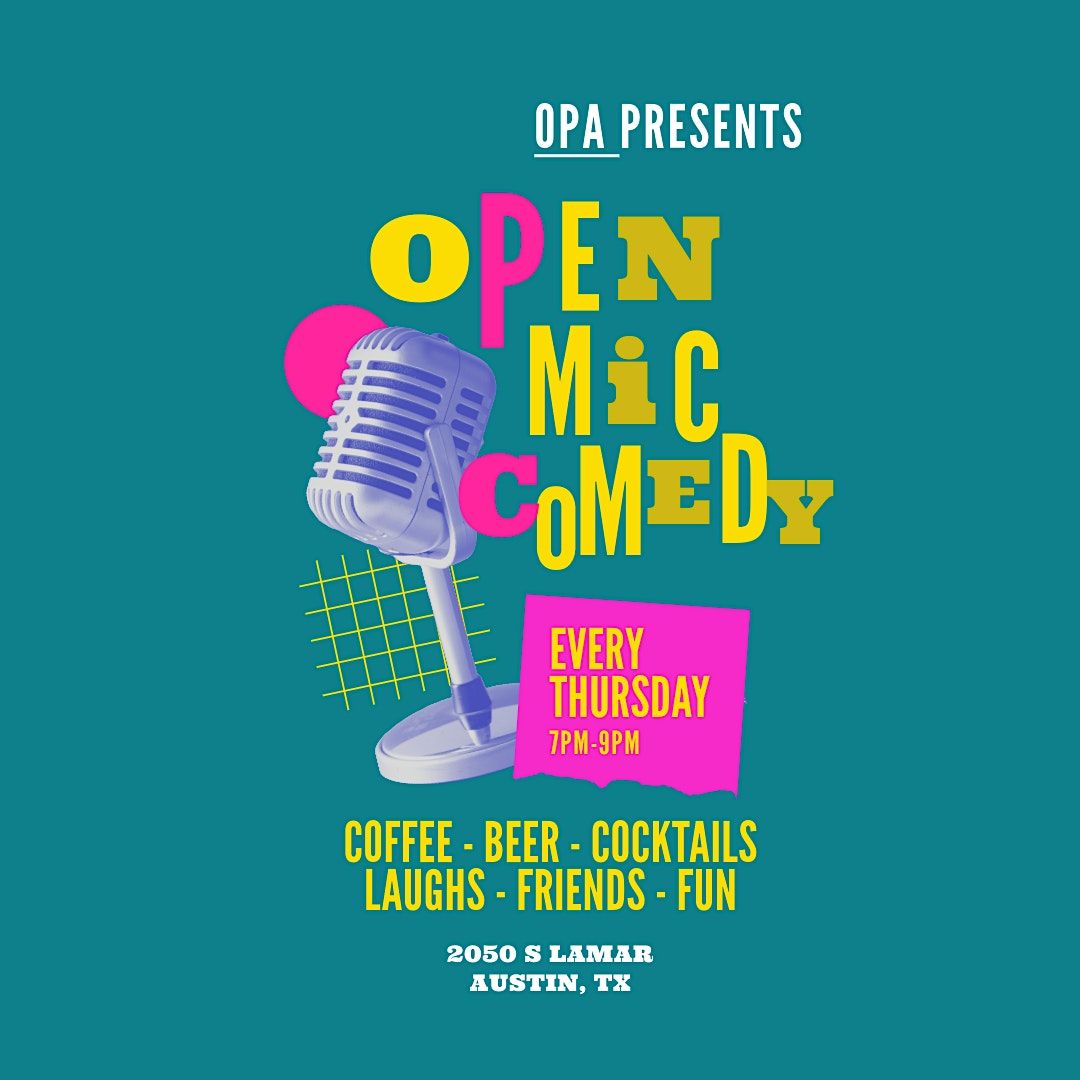 Open Mic Comedy