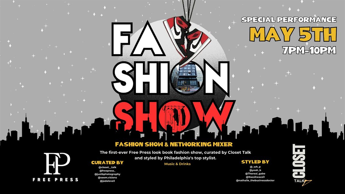 Free Press Look Book Fashion Show & Networking Mixer