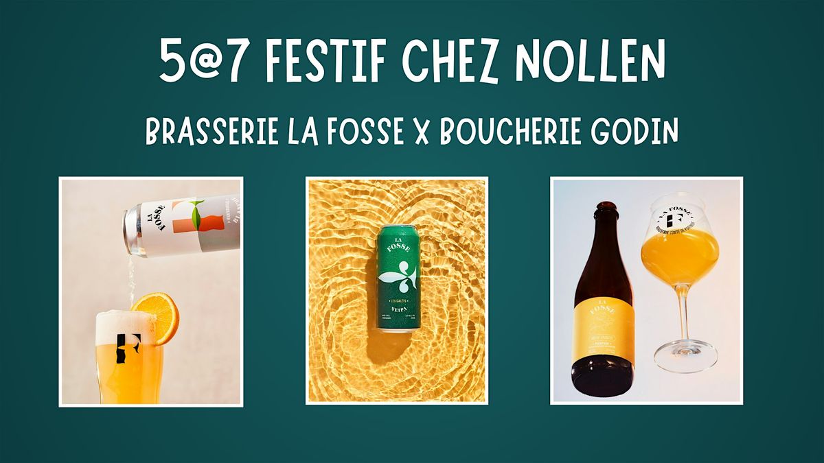 5@7 festif - D\u00e9gustations bi\u00e8res de microbrasserie et saucisses