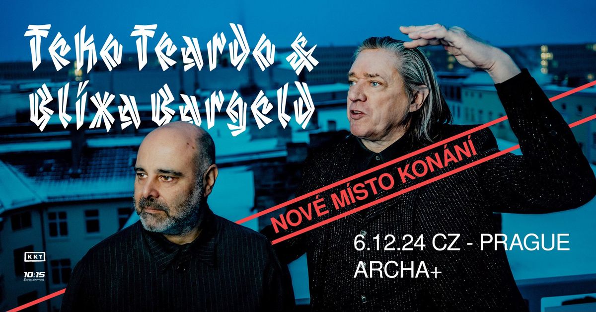 Teho Teardo & Blixa Bargeld \u2022 Praha \u2022 ARCHA+