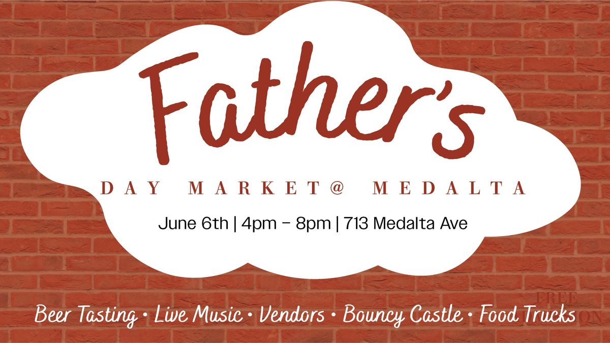Father's Day Market @ Medalta