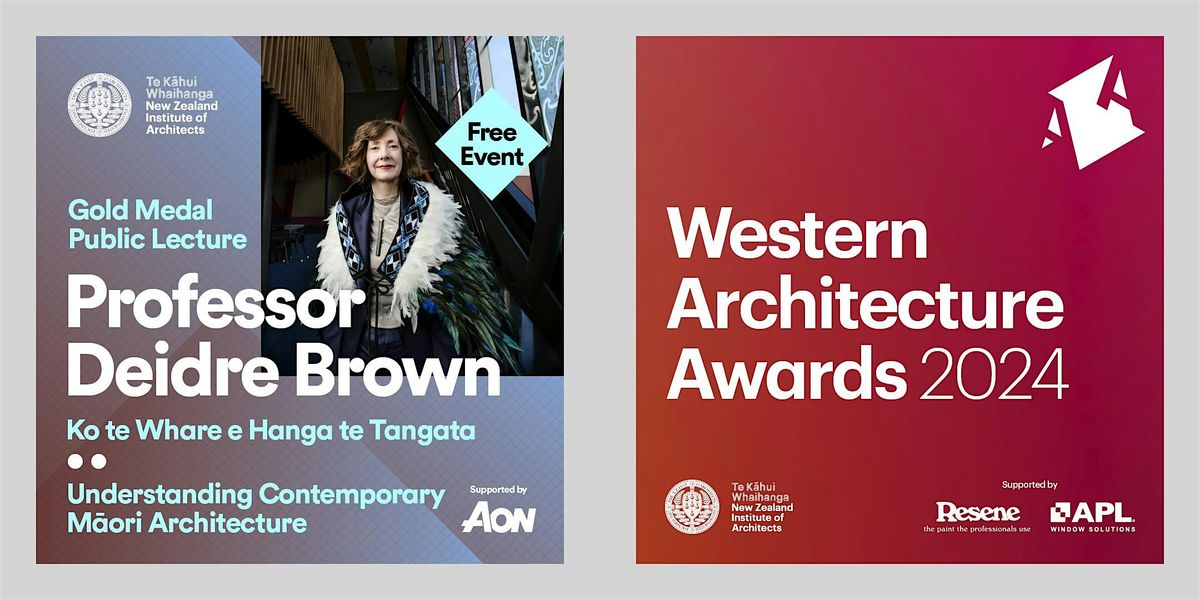 Western Architecture Awards & Gold Medal Lecture | Fri 24 May