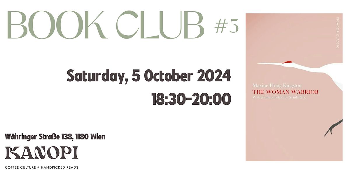 Book Club: The Woman Warrior (group 1+2)