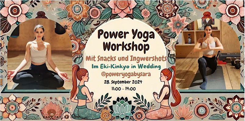 Power Yoga Workshop mit Sara