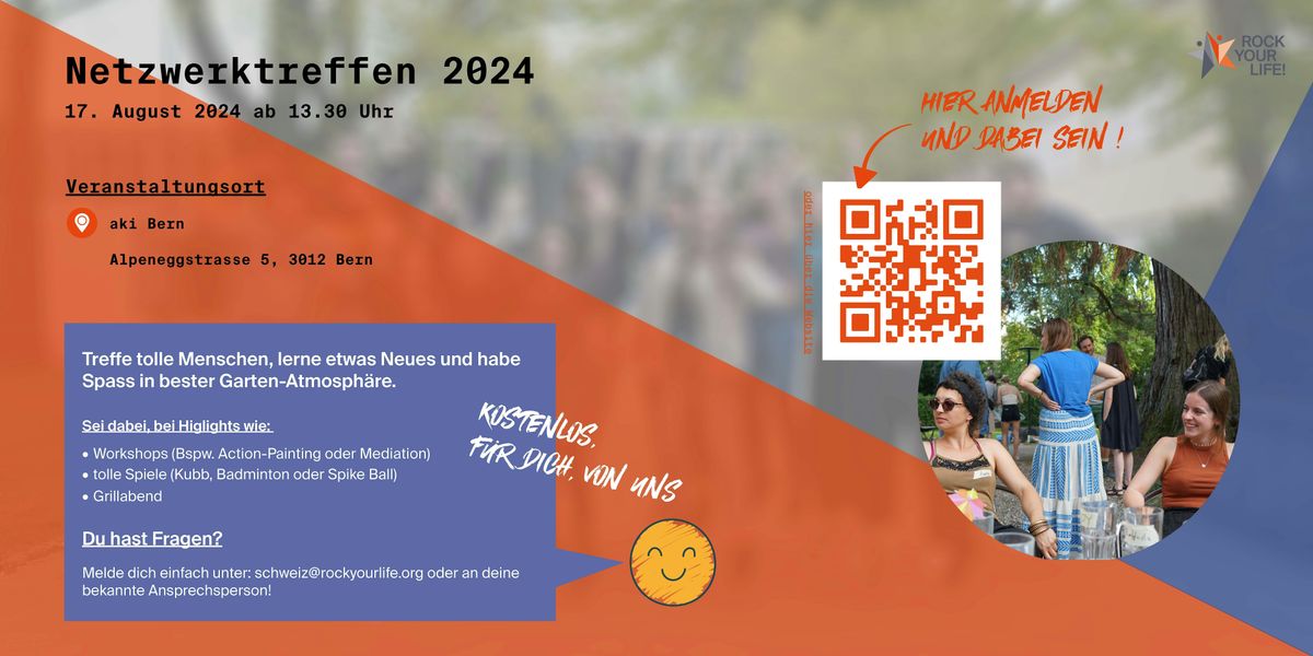 FLOW - Das ROCK YOUR LIFE! Netzwerktreffen - f\u00fcr alle Mentoring-Fans