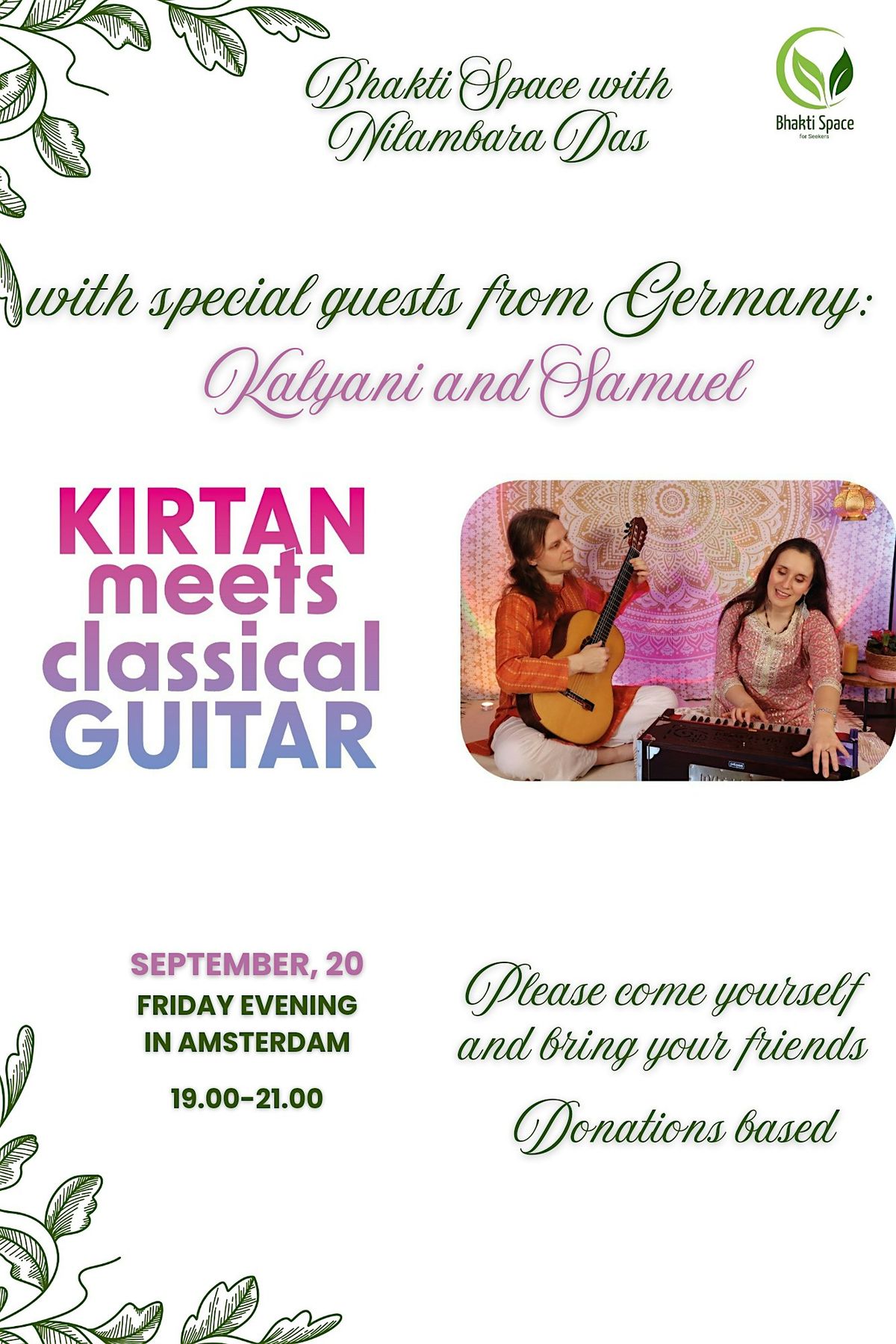 Kirtan meets classical guitar