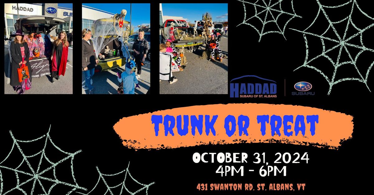 Trunk or Treat at Haddad Subaru St Albans