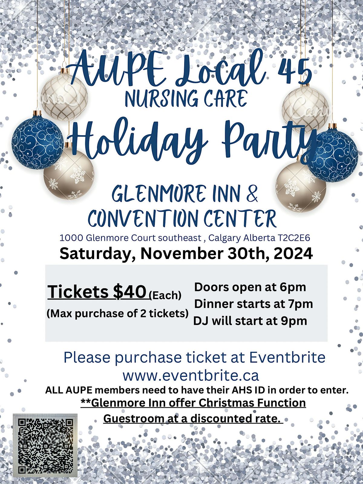 AUPE Local 45 Holiday Party