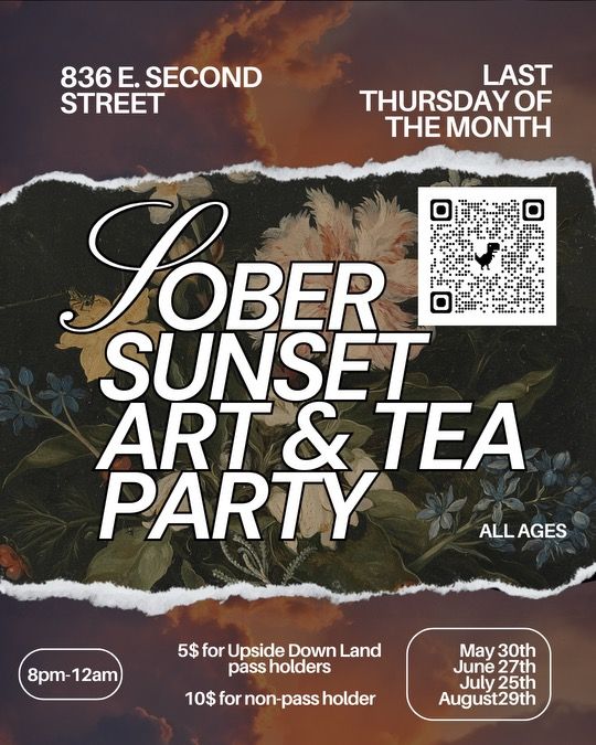 Sober Sunset Art & Tea Party 