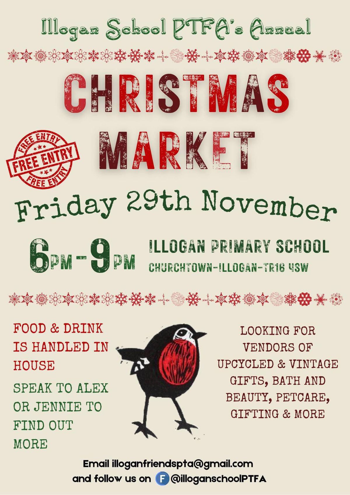 Illogan School PTFA Christmas Market