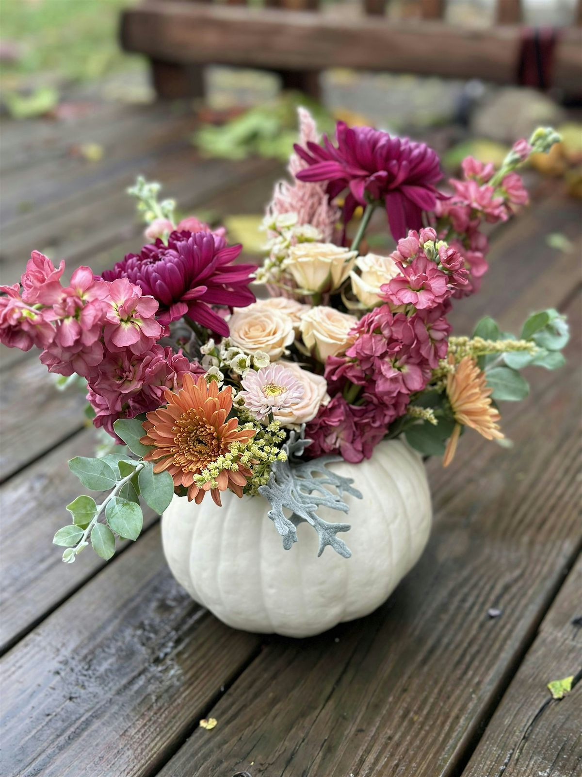 Pumpkin Floral Workshop