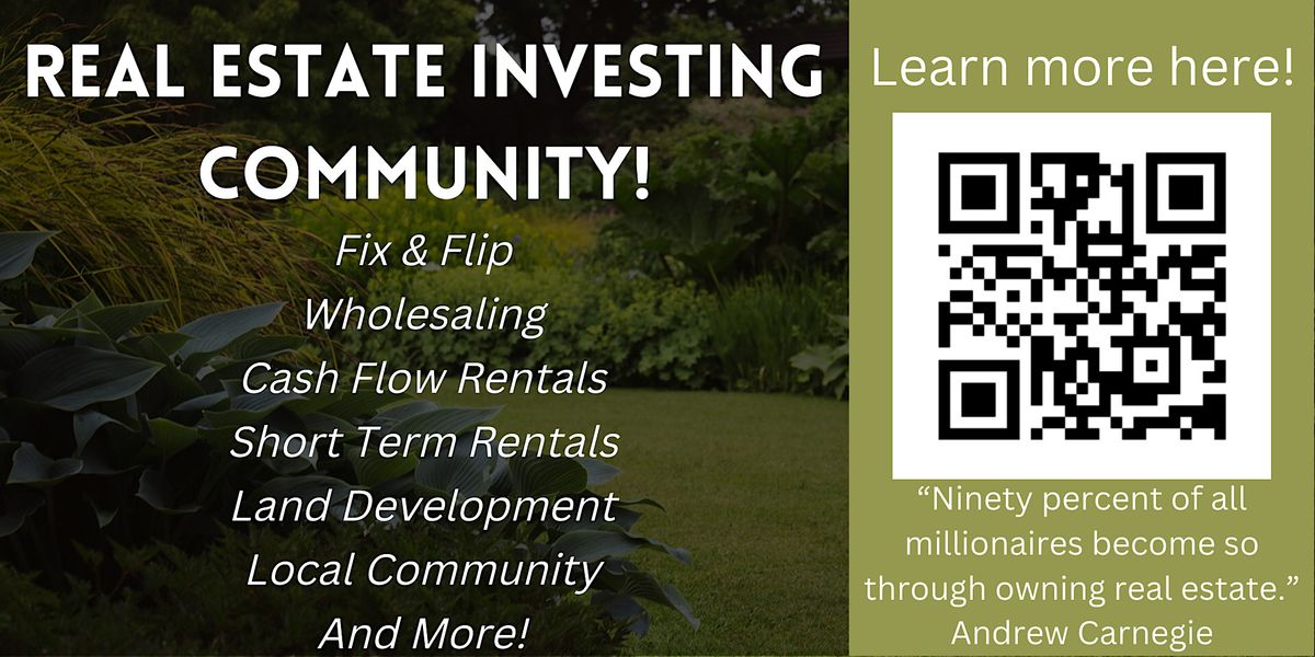 Learn How To Become A Real Estate Investor!