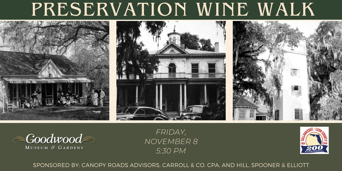 Preservation Wine Walk at Goodwood