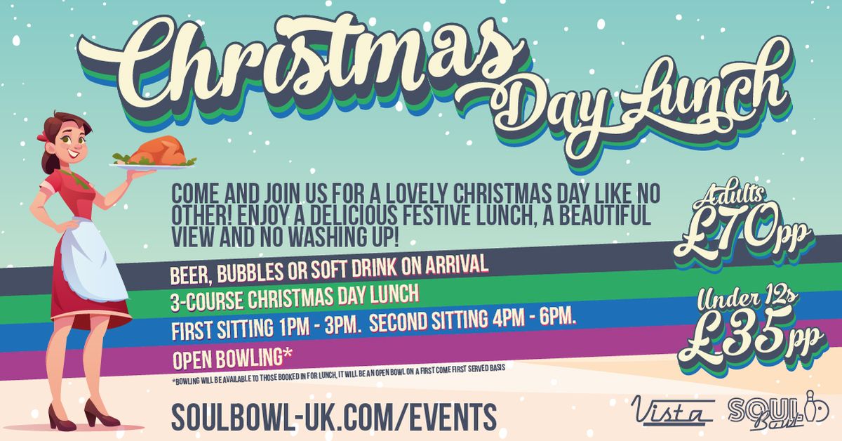 Christmas Day Lunch with Open Bowling