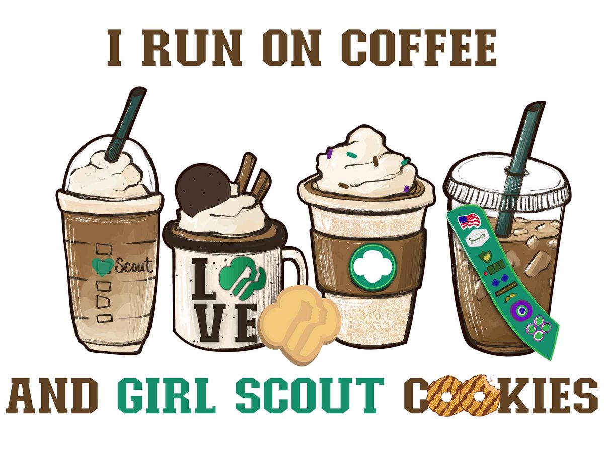 Coffee + Girl Scout Cookie Drive Thru! 