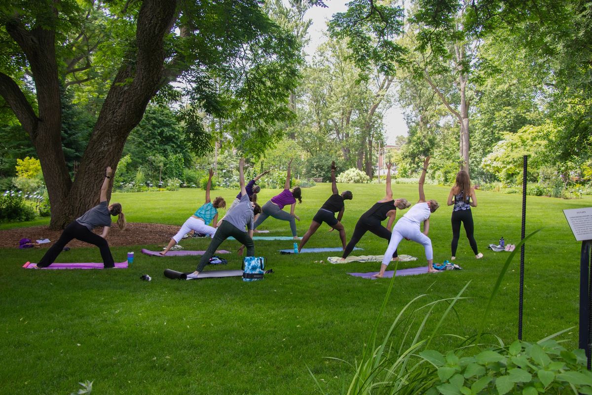 Yoga in the Garden