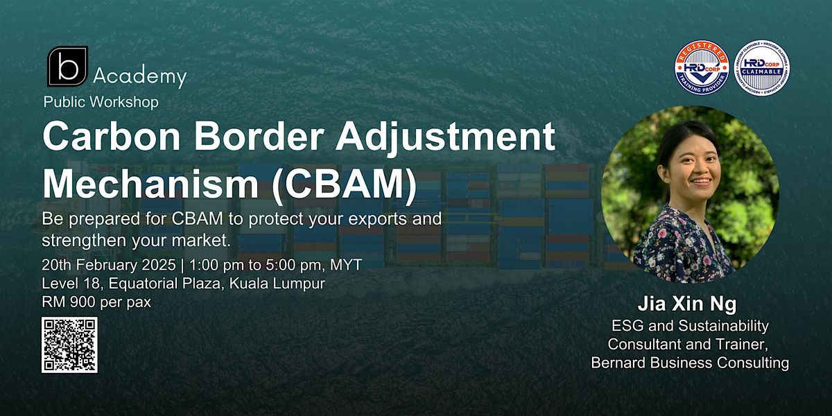 Public Workshop: Carbon Border Adjustment Mechanism (CBAM)