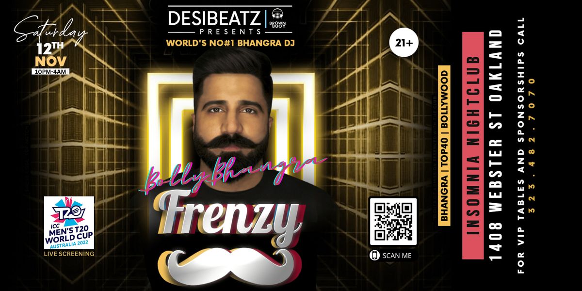 Bollywood-Bhangra ft. DJ FRENZY (World's #1 BHANGRA DJ)