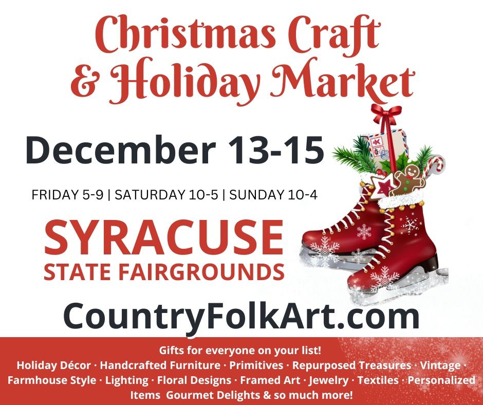 Christmas Craft & Holiday Market - Syracuse 