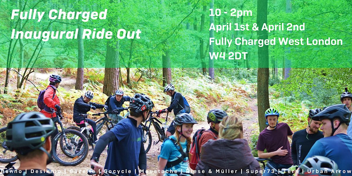 Fully Charged Inaugural Ride Out - London