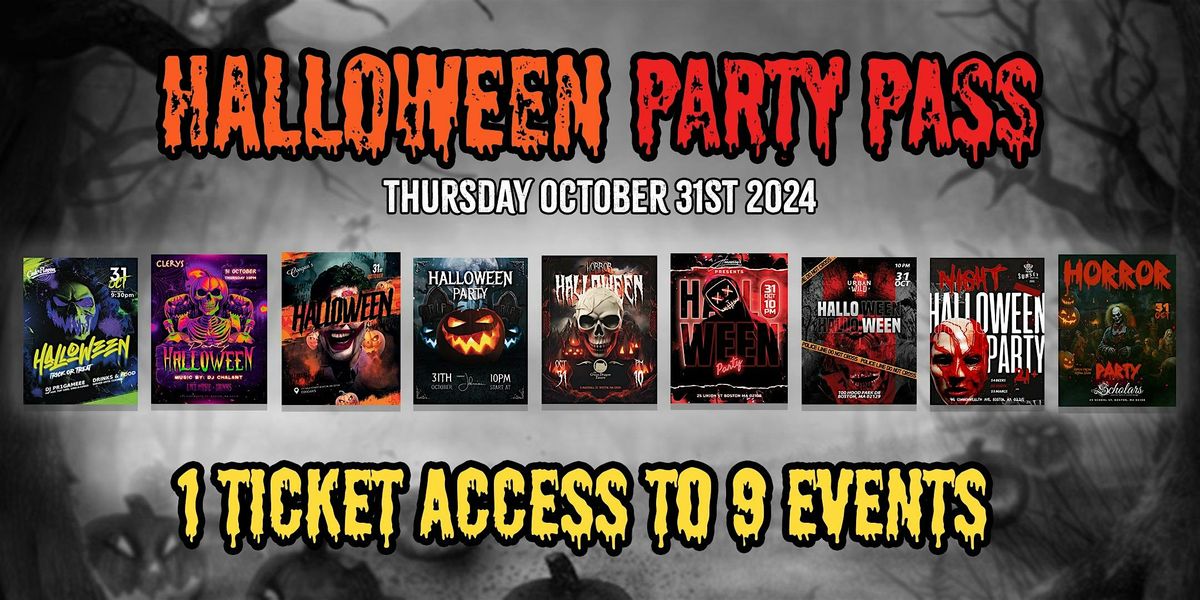 Halloween Party Pass