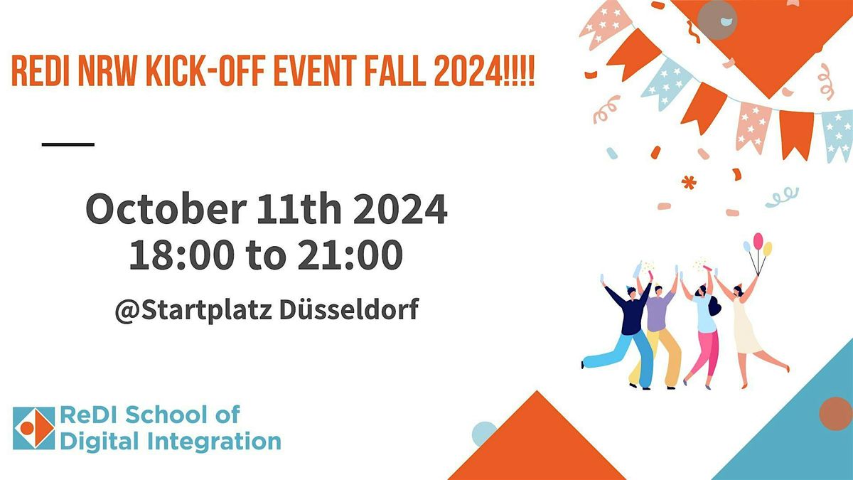 ReDI School NRW Kick-Off Fall 2024