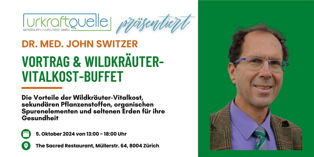 Vortrag & Wildkr\u00e4uter-Vitalkost Buffet