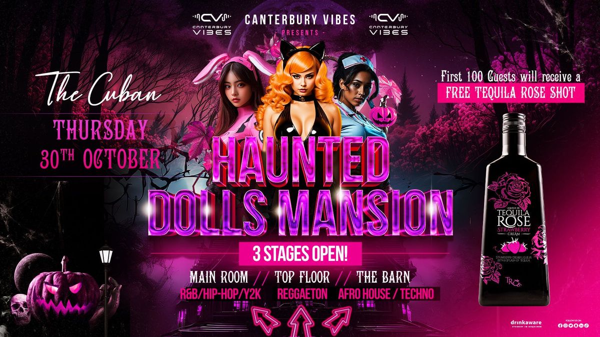 HAUNTED DOLLS MANSION - Halloween 2025 Canterbury