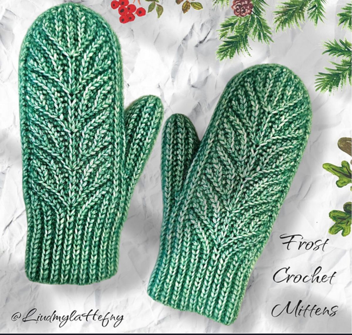 Crochet 201: Frosted Mittens 