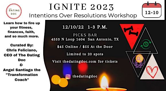 Ignite 2023:  Mindset Over Resolutions Workshop (All Ages)