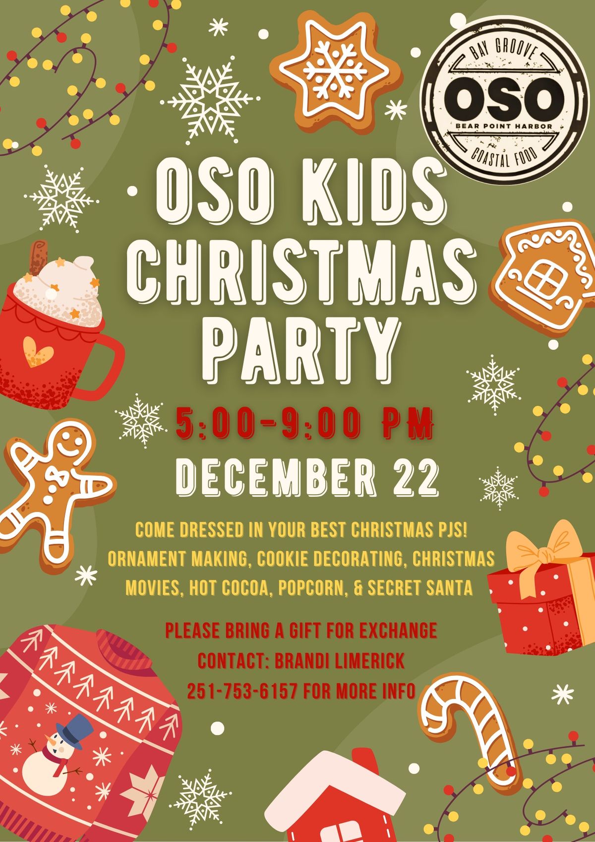 OSO Kids Christmas Party