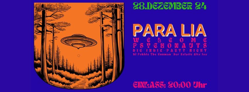 PARA LIA - Welcome Psychonauts