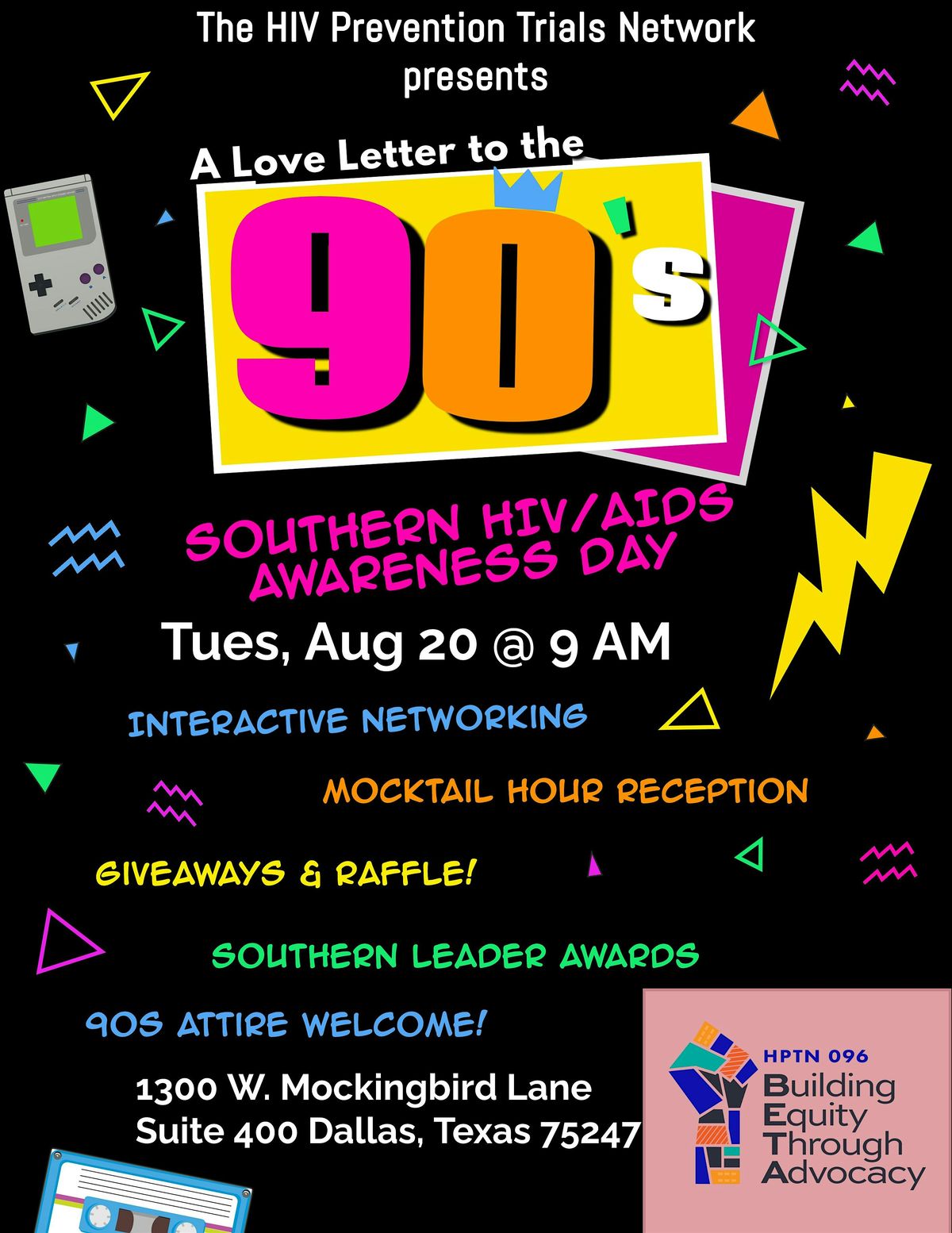 Southern HIV/AIDS Awareness Day: A Love Letter to the 90s, 1300 W ...