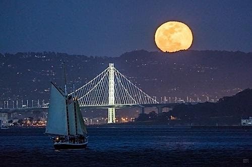 Full Moon July 2024- Sail on San Francisco Bay
