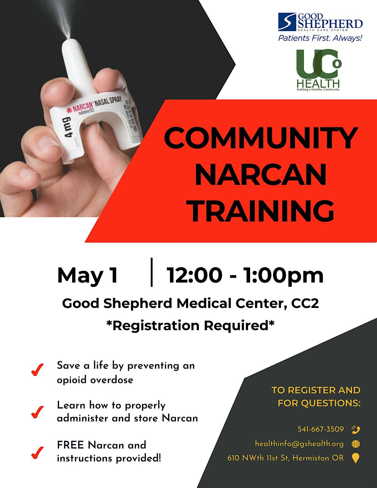 Community Narcan Training