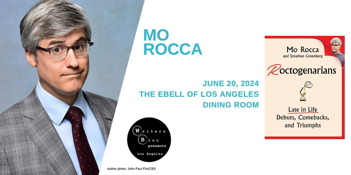 Writers Bloc Presents Mo Rocca