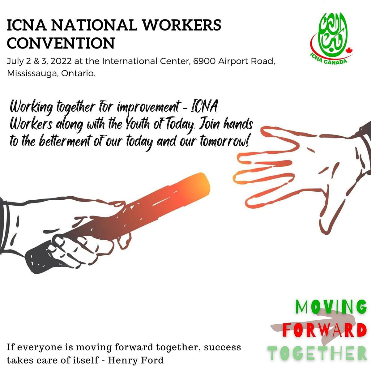 ICNA Canada National Members Convention, International Centre at ...