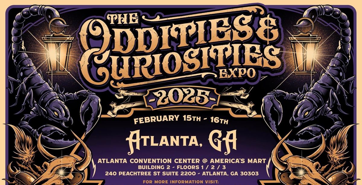 Atlanta Oddities & Curiosities Expo 2025